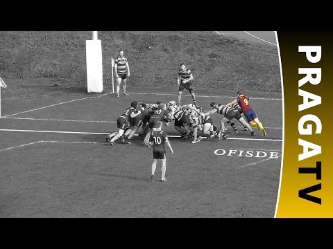 Highlights: Sparta vs. Praga Extraliga ragby 7.kolo 2016/2017