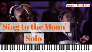 How to play "Sing to the Moon" solo, by Snarky Puppy