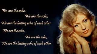 Anna German &amp; Lev Leshchenko - The Echo Of Love - With Lyrics (translated)