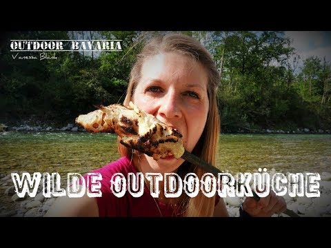 🔥Kochen am Lagerfeuer 🌭 Wilde Outdoorküche - Würstchen im Schlafrock - Outdoor Bavaria