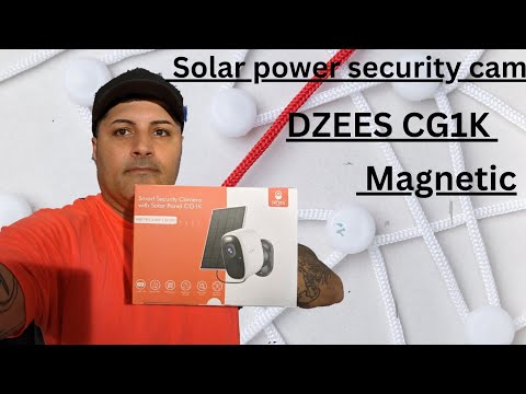 DZEES CG1K SOLAR  SECURITY CAMERA BEST IMAGES QUALITY