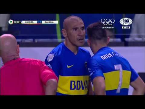 Gol de Pavón (1-1) / Boca Juniors 1(4)-(3)1 Nacional - Cuartos de final Copa Libertadores 2016