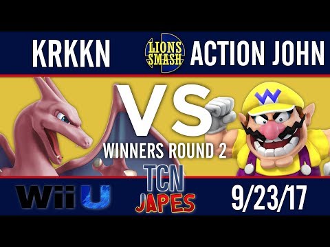 TCNJapes 2 - KRKKN (Charizard) vs Action John (Wario) - Smash 4 Winners Round 2