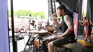 Blessthefall - What&#39;s Left Of Me [Matt Traynor] Drum Cam Live [HD]