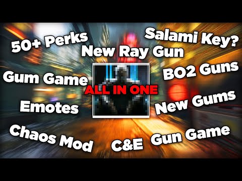 I Combined EVERY Black Ops 3 Zombies Mod (5 Maps)