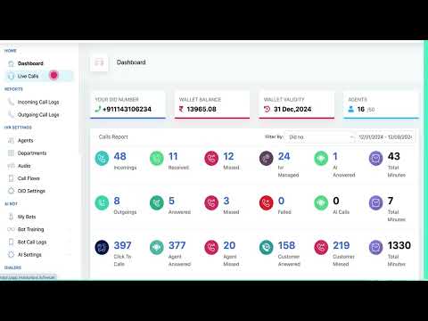 IVR Solutions Dashboard Tutorial | Step-by-Step Guide