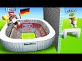 I PRANK 13 YOUTUBERS In A WORLD CUP STADIUM BUILD BATTLE