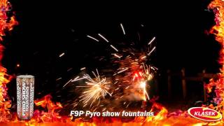Ohňostojová fontána Pyro show fountains