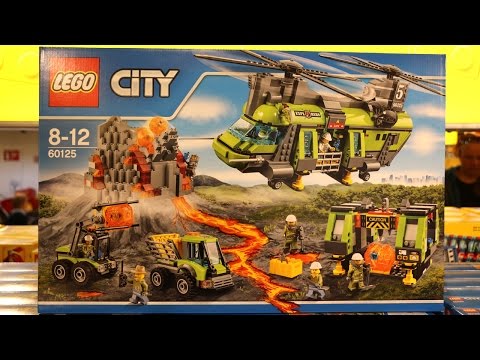 LEGO City Volcano Heavy-Lift (60125): Limited - BOX!