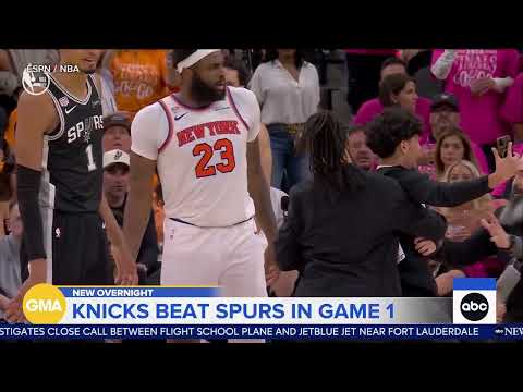 Knicks take Game 1 in NBA Finals against Spurs