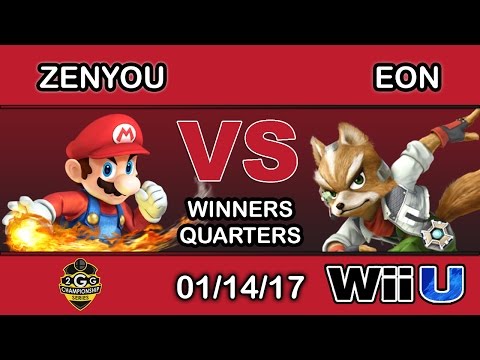 2GGC: Genesis Saga - eM | Zenyou (Mario) Vs. LH | Eon (Fox) Winners Quarters - Smash Wii U