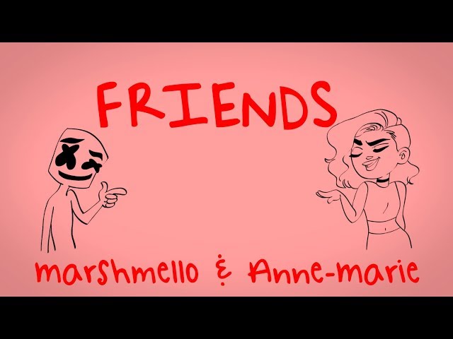 Marshmello & Anne-Marie – Friends (Instrumental)