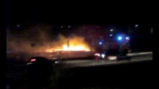 preview picture of video 'San Vendemiano (TV) incendio =20/03/2009='