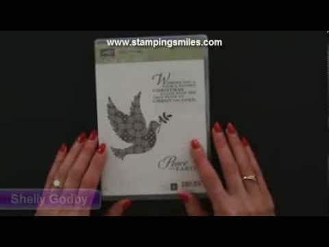 Stampin' Up! Calm Christmas less than 2 minute card