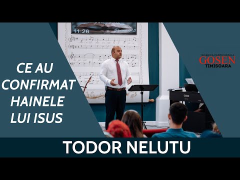 Ce au confirmat hainele lui Isus - Todor Nelutu | Gosen 5.9.2021 dum dimineață