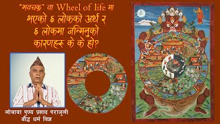 भवचक्र Wheel Of Life थान्कामा भएको  ६ लोकको अर्थ र ६ लोकमा जन्मिनुको कारणहरु के के हो?