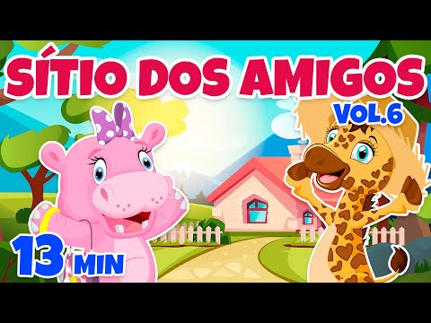 Sítio dos Amigos Vol. 6 - Giramille 13 min | Desenho Animado Musical
