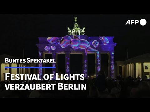 Festival of Lights in Berlin verzaubert Besucher | AFP