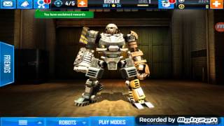 Real Steel:part 1- Wining the same robot and sell