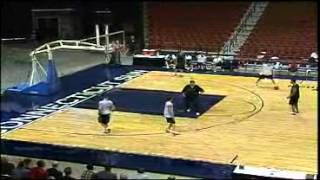 Bob Huggins: Open Post Motion Basketball Offense