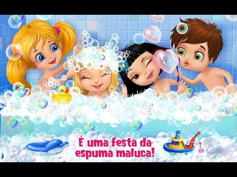 Fun Baby Care Kids Game - Bubble Party - Crazy Clean Baby Care games,Learn Colors