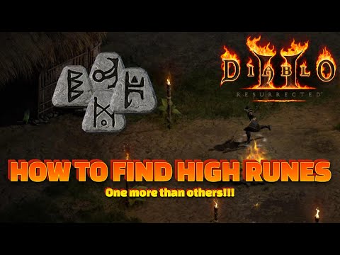 (Guide) HOW TO FIND HIGH RUNES - One more than others!!! - Diablo 2: Resurrected