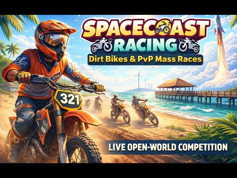 Mass Racing Chaos 🏍️ Dirt Bikes, PvP Speed & Open-World Competition LIVE