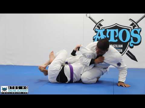 How to Apply an Arm Bar From Half Guard - Andre Galvao