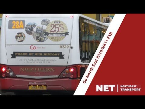 *REFURBISHED* Service 28A: Go North East 8319/NK11 FXB - Optare Versa