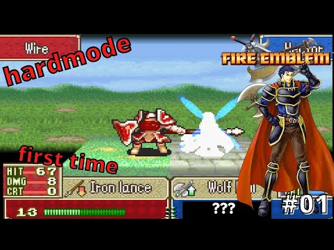 FIRST TIME playing Hector hardmode! | Let's play fire emblem 7 Hector hardmode | Part 1 Chapter 11