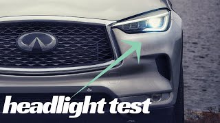 2019 Infiniti QX50: Headlight Demonstration