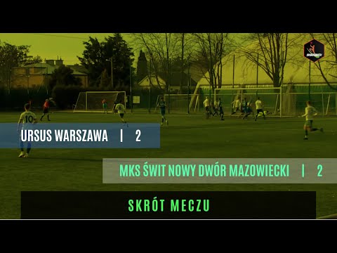 Dwa razy Ciach i joker Muszyński | Skrót meczu Ursus Warszawa - Świt (20. kolejka)