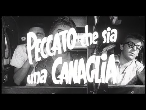 Dommage que tu sois une canaille (Peccato che sia una canaglia - 1954) - Bande annonce d'époque VOST
