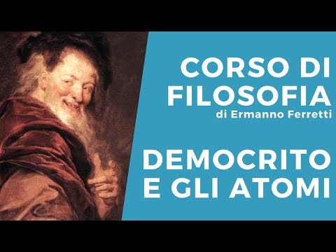 Democrito e gli atomi