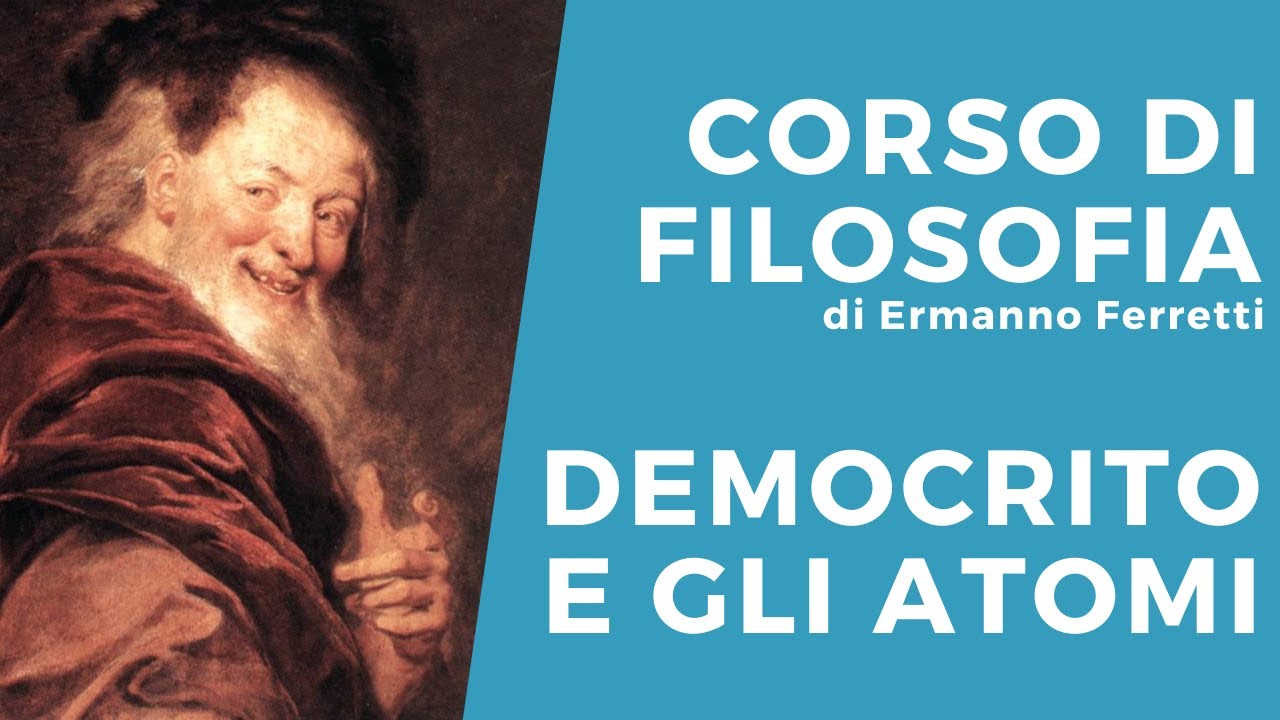 Democrito e gli atomi