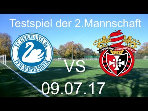 SG Wehrheim/Pfaffenwiesbach II - Germania Schwanheim II | 09.07.2017 | Testspiel der 2. Mannschaft