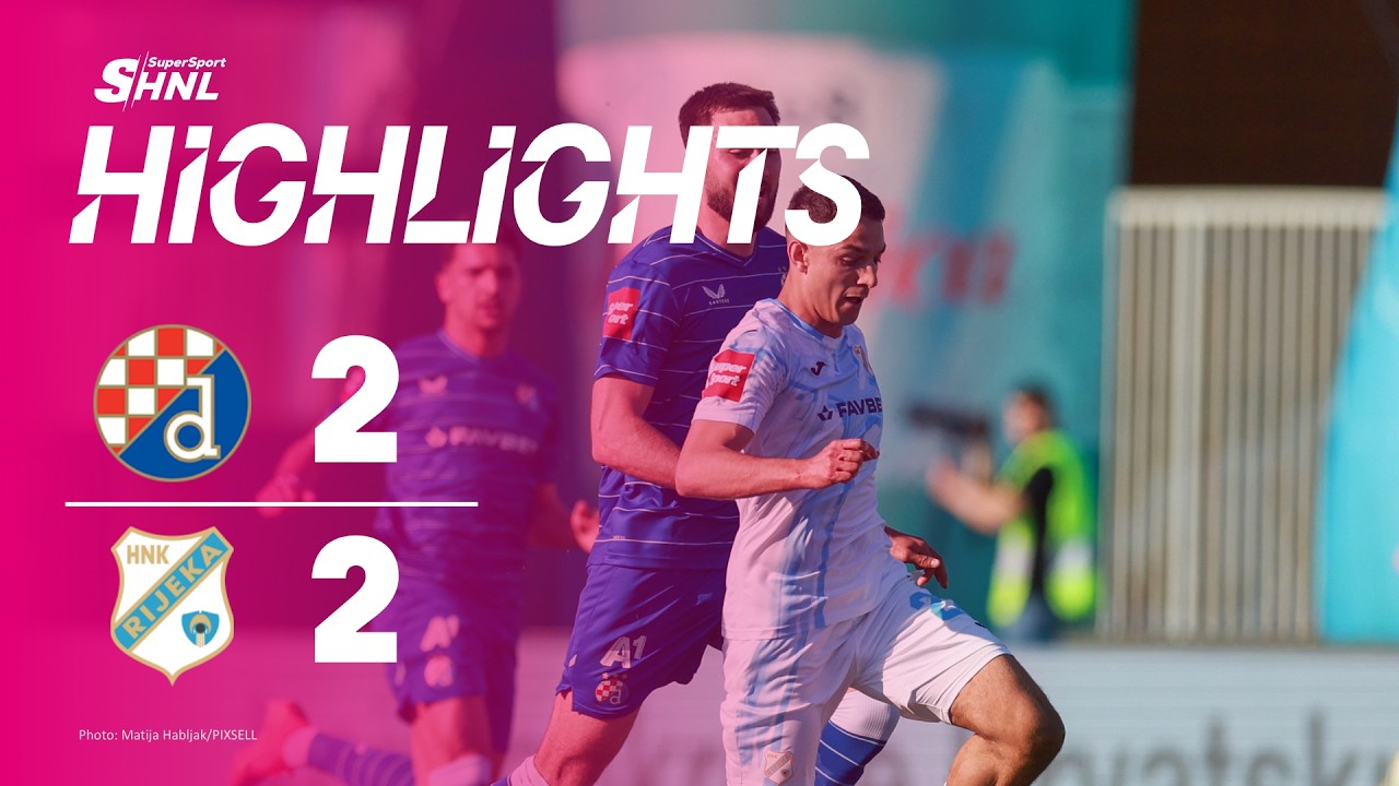 GNK Dinamo Zagreb vs HNK Rijeka Highlights