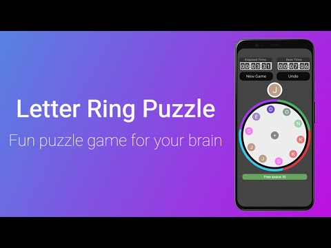 Letter Ring Puzzle Game