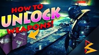 How to UNLOCK Weapons to Craft | Destiny 2: The Witch Queen