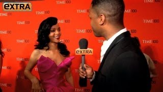 Rihanna Says She's Interested in Playing Whitney Houston