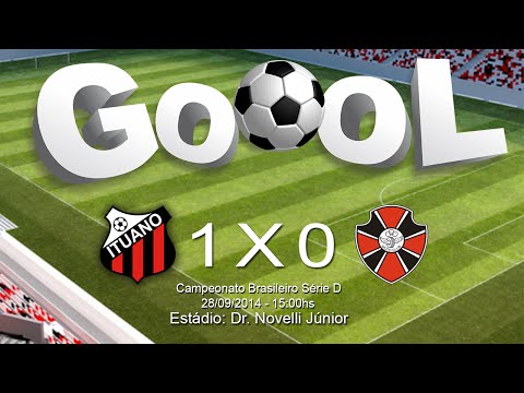 GOL - ITUANO 1 X 0 MOTO CLUB 21' 1º TEMPO