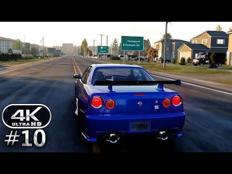 The Crew 4K Gameplay Walkthrough Part 10 - No Commentary