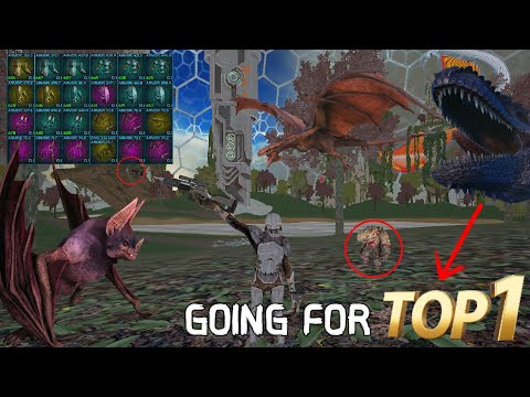 GOING FOR #1 ON THE MOST POPULATED SOLOS SERVER | ARK MESA SOLOS