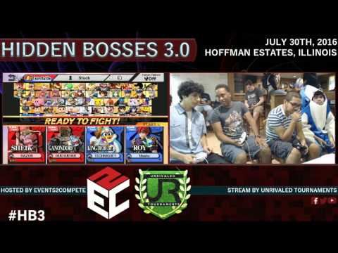 Hidden Bosses 3.0 Doubles  WINNERS SEMIS - Razor + McMuffin vs TECHNIQUE!!! + Masho