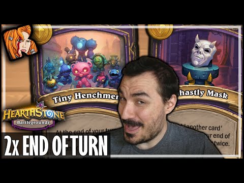 END OF TURN DRAGON SCALING?? - Hearthstone Battlegrounds