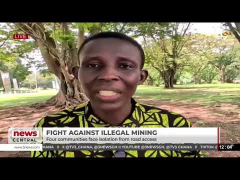 Fight Against Illegal Mining: Mining Damage Leaves Four Abesua Communities at Risk of Isolation