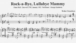 Walter Donaldson : Rock-a-Bye, Lullabye Mammy (1921)