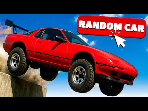CAR RANDOMIZER CHALLENGES! (BeamNG)