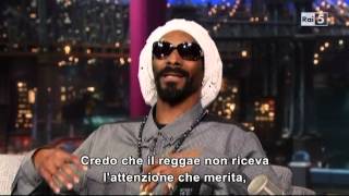 Snoop Lion - "No Guns Allowed" Live @ David Letterman Show 25/04/13 SUB ITA