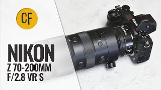 Video thumbnail for Nikon Z 70-200mm f/2.8 VR S lens review by Christopher Frost
